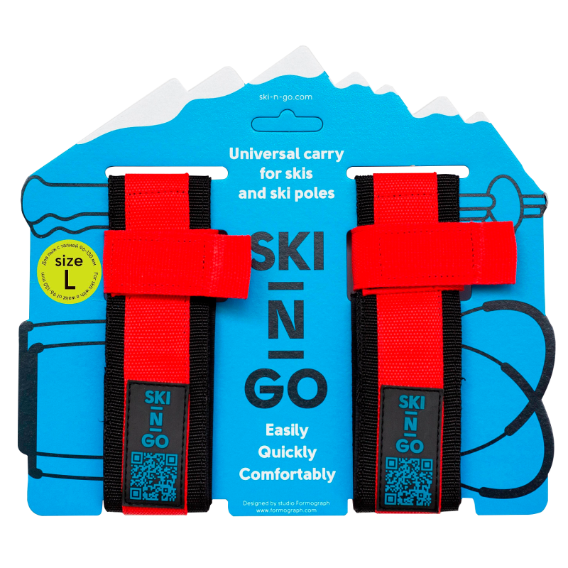 Porte-skis et bâtons de ski SKI-N-GO